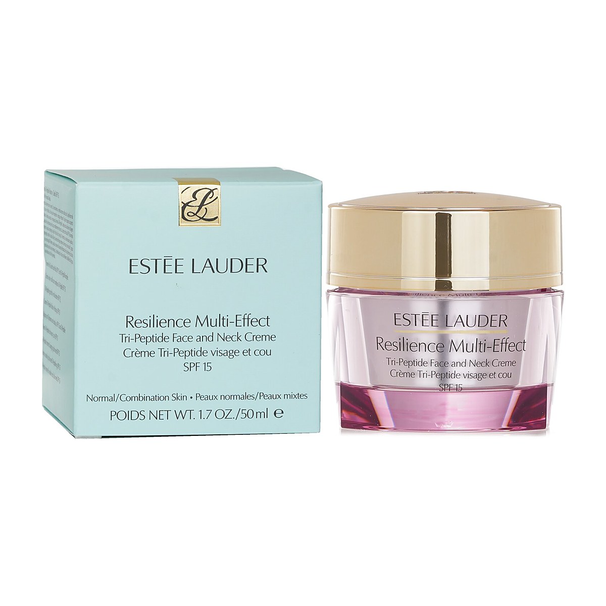Estee Lauder Resilience Multi-Effect Tri-Peptide Face and Neck Creme SPF 15 - สำหรับผิวธรรมดา/ผิวผสม 50ml/1.7oz
