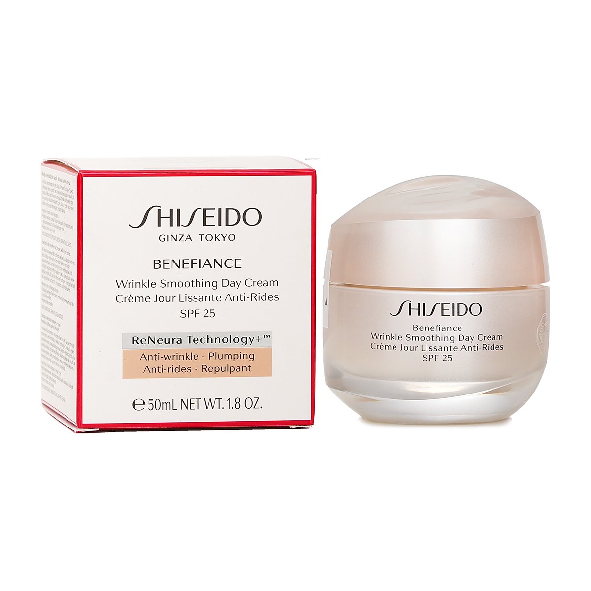 Shiseido كريم نهاري ملين Benefiance SPF 25 50ml/1.8oz