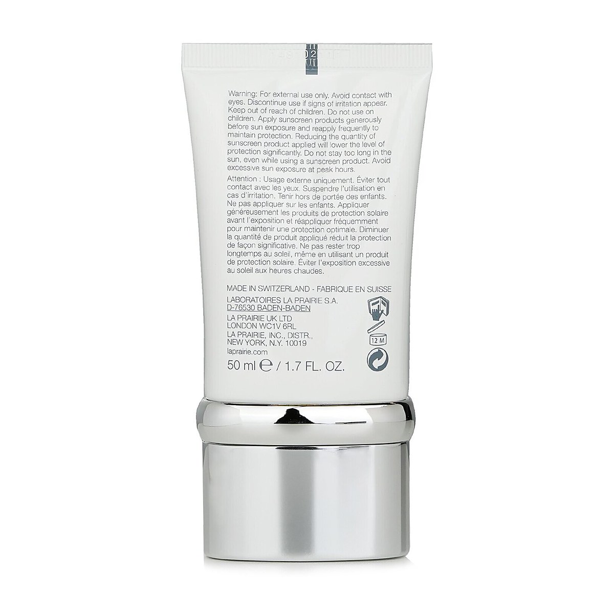 La Prairie เซลลูลาร์ สวิส ยูวี โพรเทคชั่น วีล SPF50 PA++++ 50ml/1.7oz