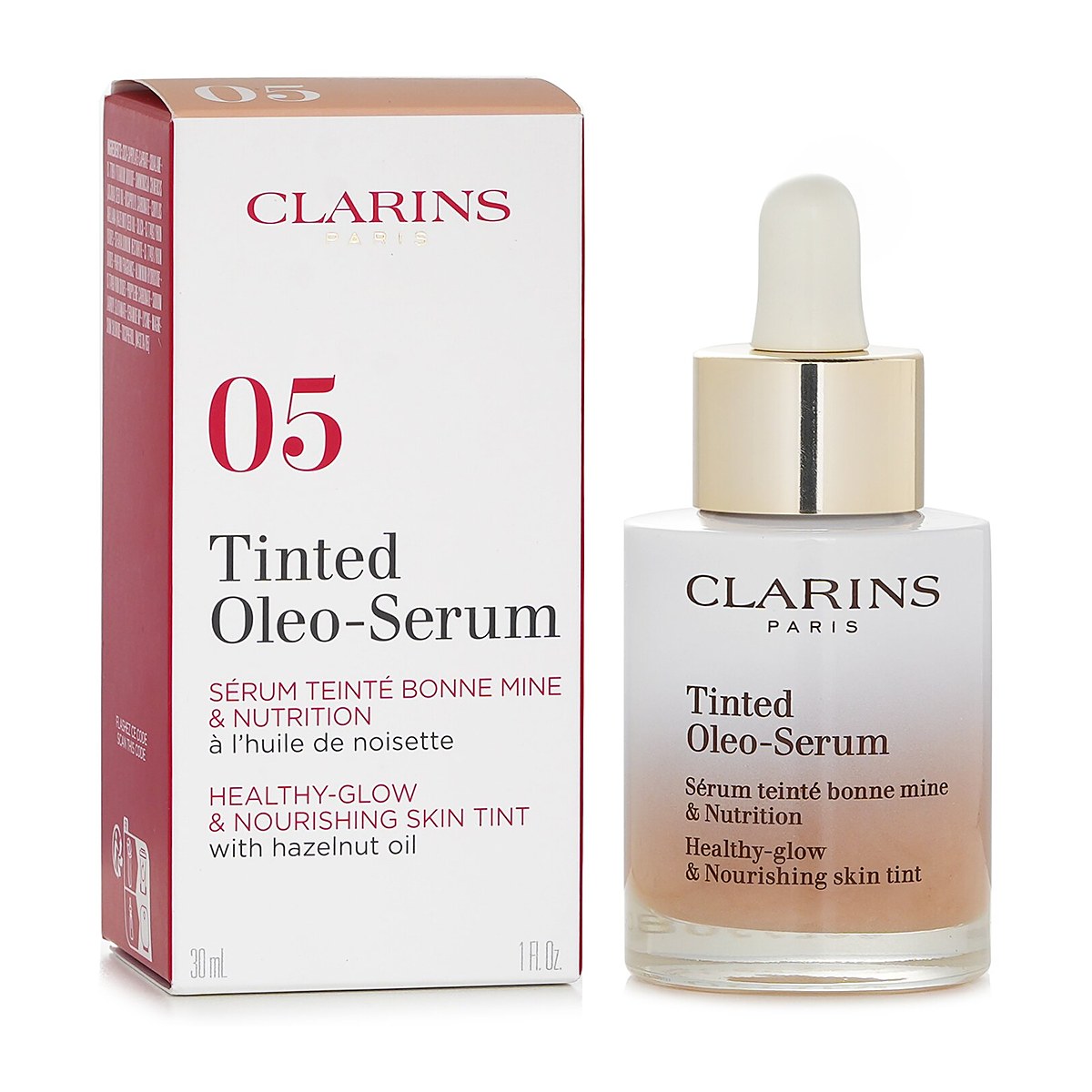 Clarins Tinted Oleo Serum Healthy Glow & Nourishing Tint Liquid Foundation 05 30ml/1oz