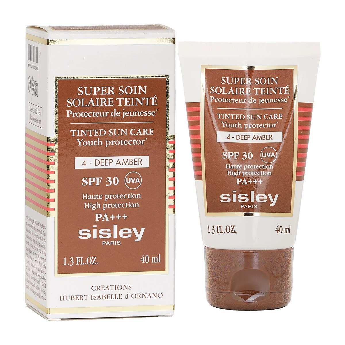 Sisley Super Soin Solaire Tinted Youth Protector SPF 30 UVA PA+++ 4 Deep Amber 40ml/1.3oz