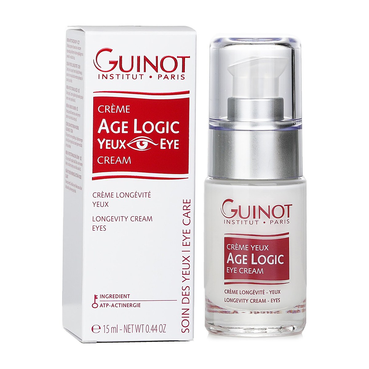 Guinot ฟื้นฟูเซลล์ผิวใหม่รอบดวงตา Age Logic Yeux Intelligent 15ml/0.5oz