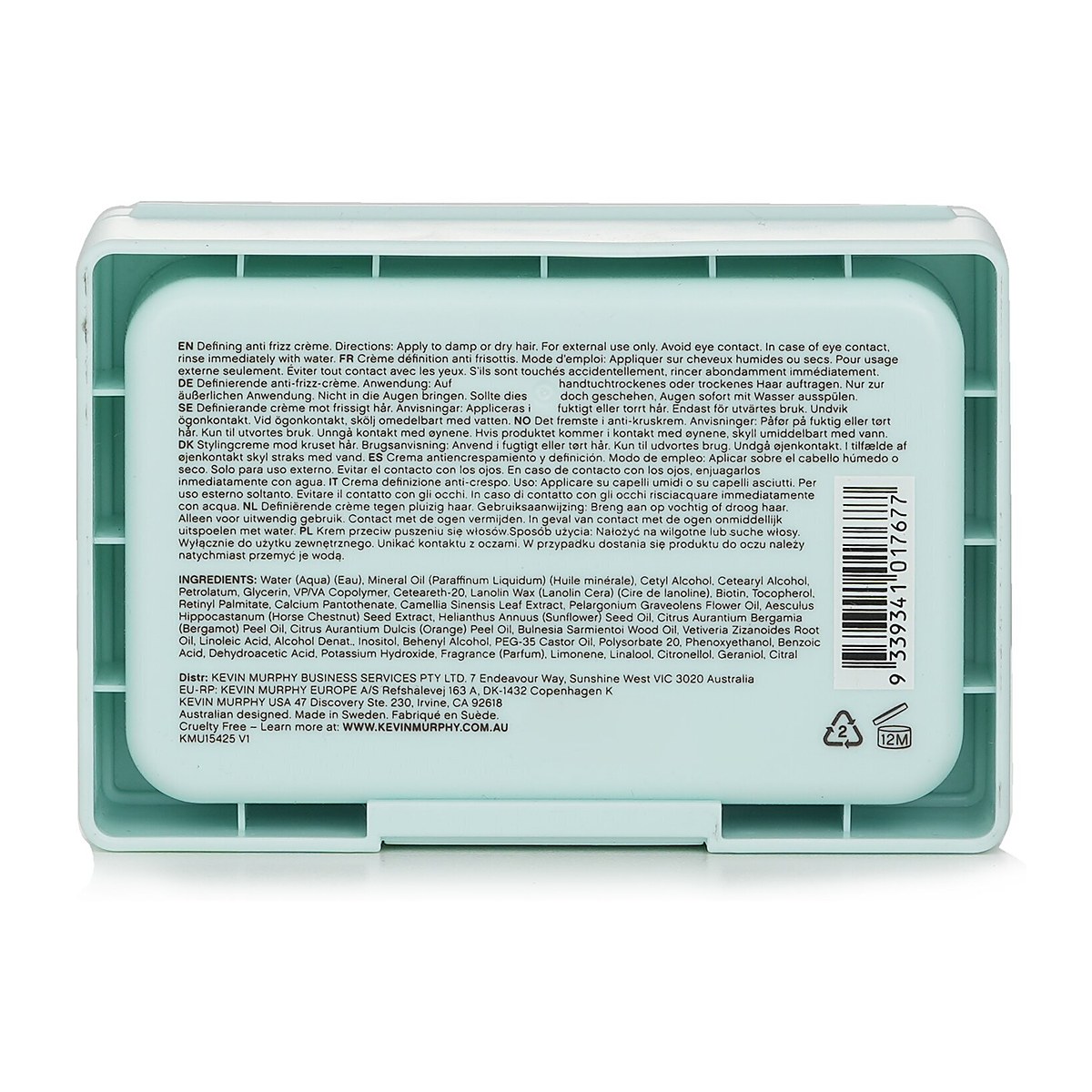Kevin.Murphy Easy.Rider Anti Frizz Creme - Fijaci&oacute;n Flexible 100g/3.4oz