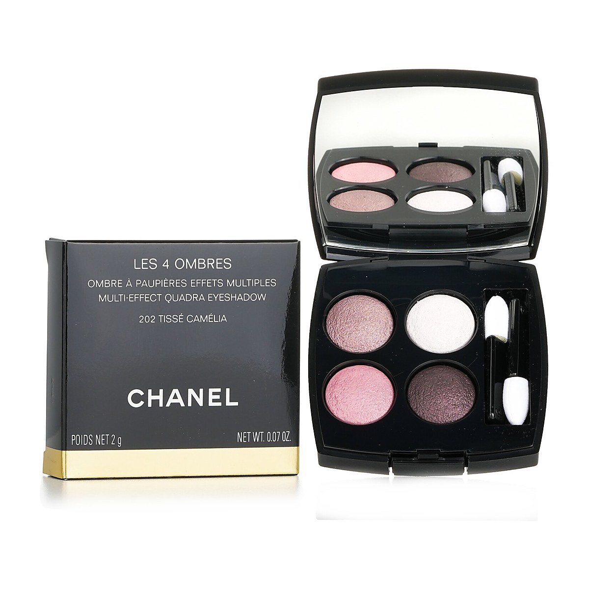 Chanel 四色眼影 No. 202 Tisse Camelia 2g/0.07oz