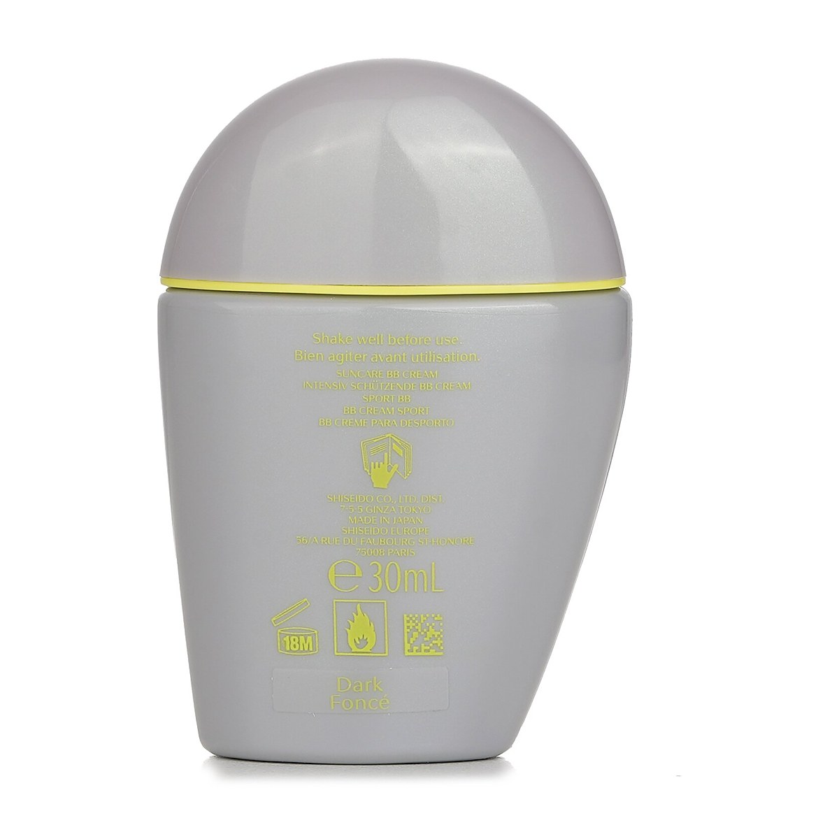Shiseido Sports BB SPF 50+ Muy Resistente al Agua Dark 30ml/1oz