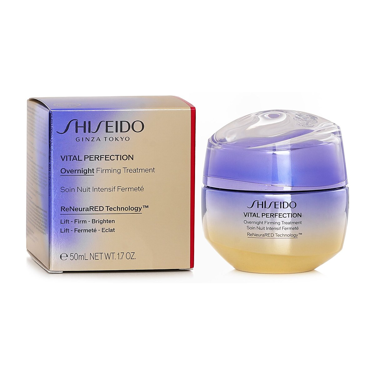 Shiseido 바이탈 퍼팩션 오버나이트 퍼밍 트리트먼트 50ml/1.7oz