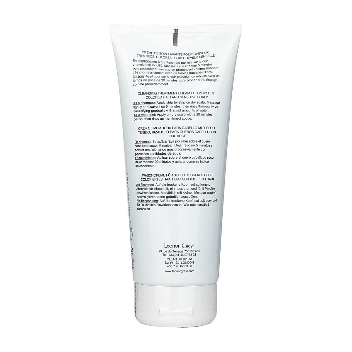 Leonor Greyl Creme Aux Fleurs Cleansing Treatment Cream Shampoo (For Very Dry Hair & Sensitive Scalp) 200ml/7oz