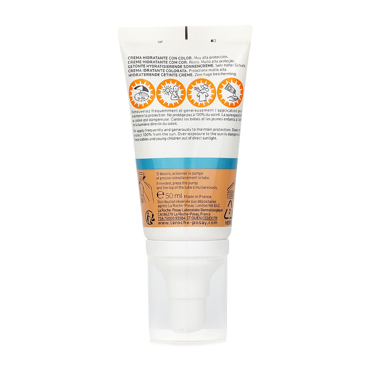 La Roche Posay Anthelios UV Mune 400 Hydrating Cream SPF50 Tinted 50ml/1.7oz