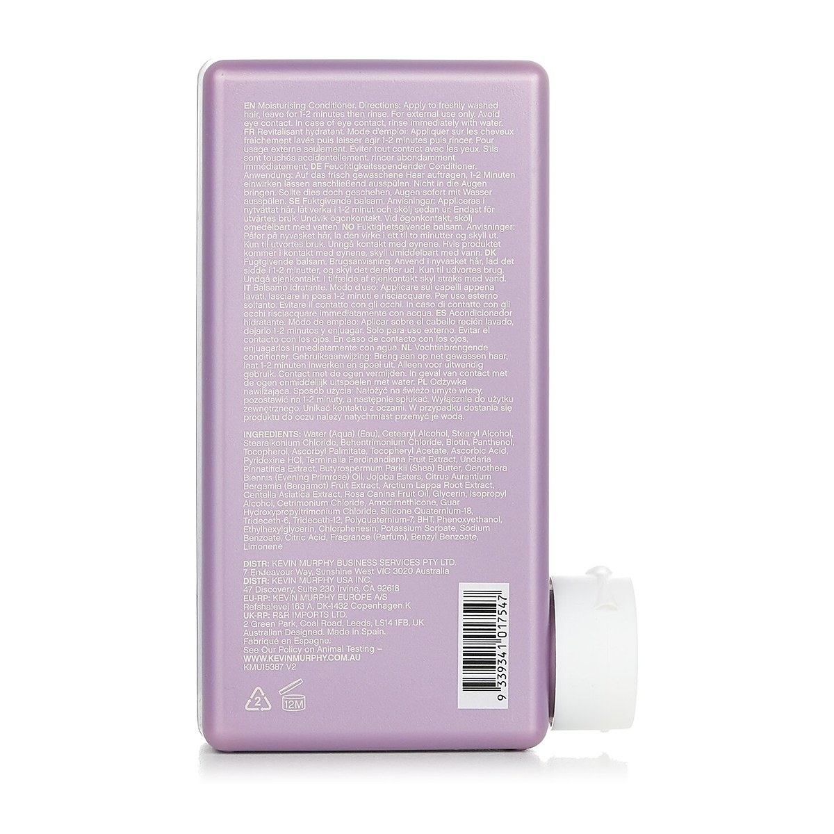Kevin.Murphy Hydrate-Me.Rinse (Kakadu Plum Infused Moisture Delivery System - For Coloured Hair) 250ml/8.4oz