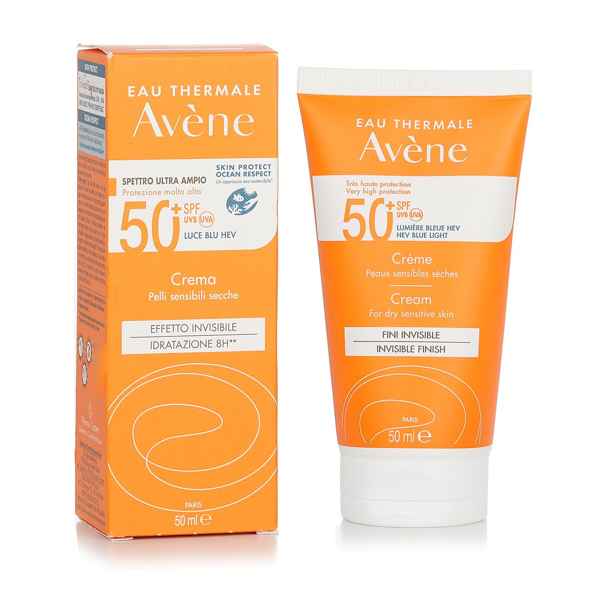 Avene ベリー ハイ プロテクション クリーム SPF50+ - 乾燥性敏感肌用 50ml/1.7oz