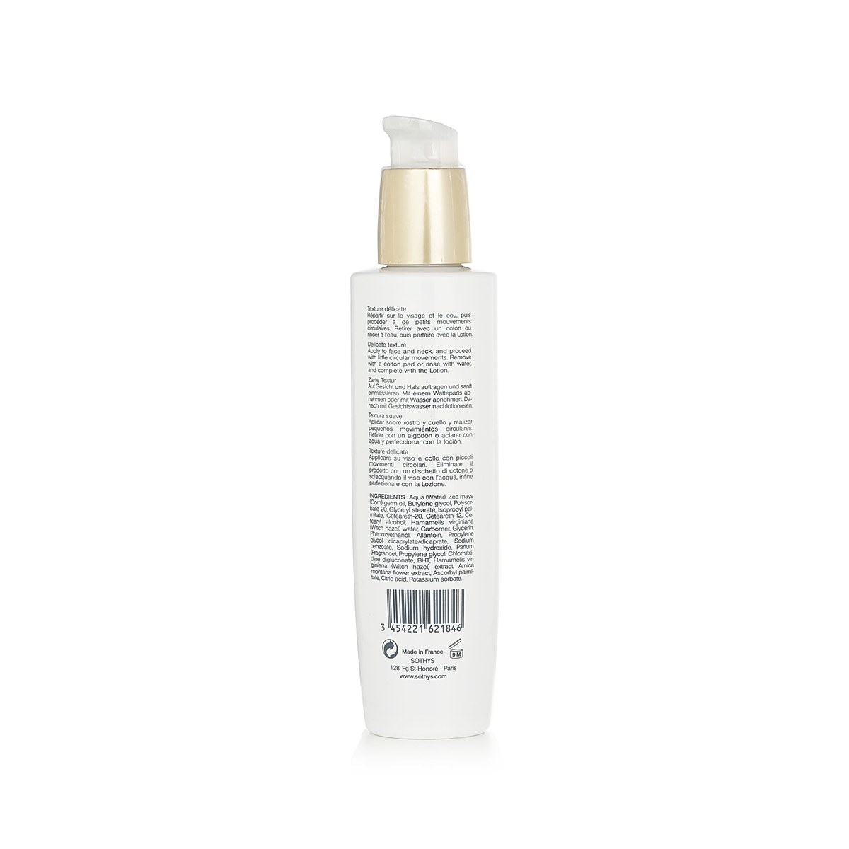 Sothys Čistic&iacute; ml&eacute;ko Clarity &ndash; pro pleť s křehk&yacute;mi kapil&aacute;rami, s v&yacute;tažkem z vil&iacute;nu 200ml/6.76oz