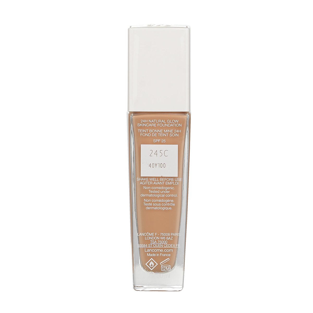 Lancome Teint Idole Ultra Wear Care & Glow Base de maquillaje 245C 30ml/1oz