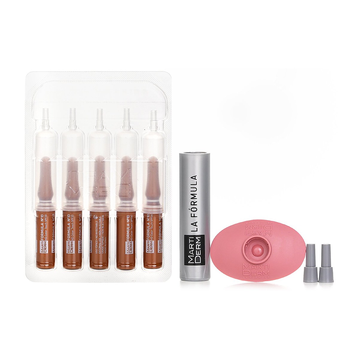 Martiderm The Originals Formula N&ordm;10 HD Color Touch Ampoules SPF 30 10x 2ml