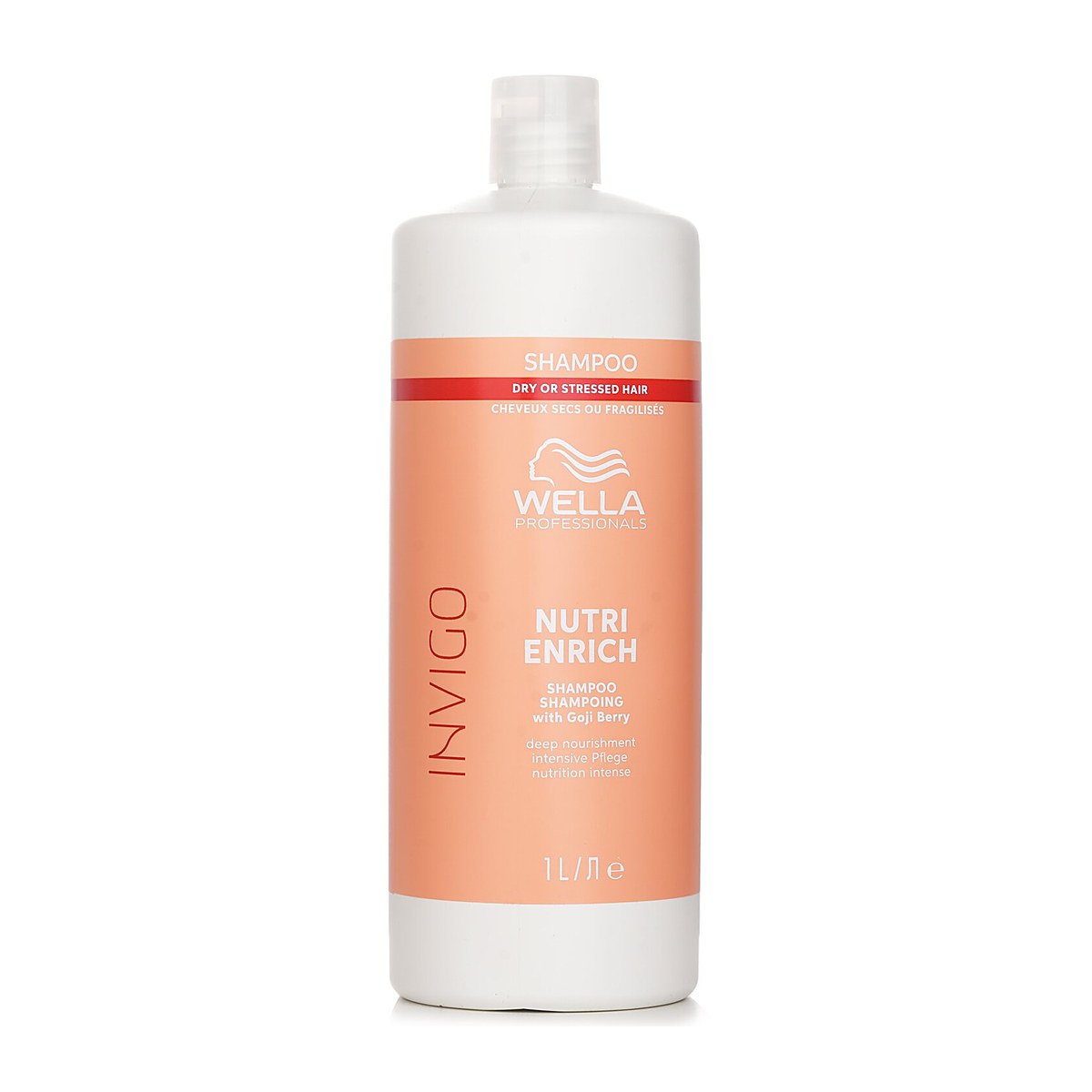 Wella Invigo Nutri Enrich Shampoo With Goji Berry Dry Or Stressed Hair 1000ml