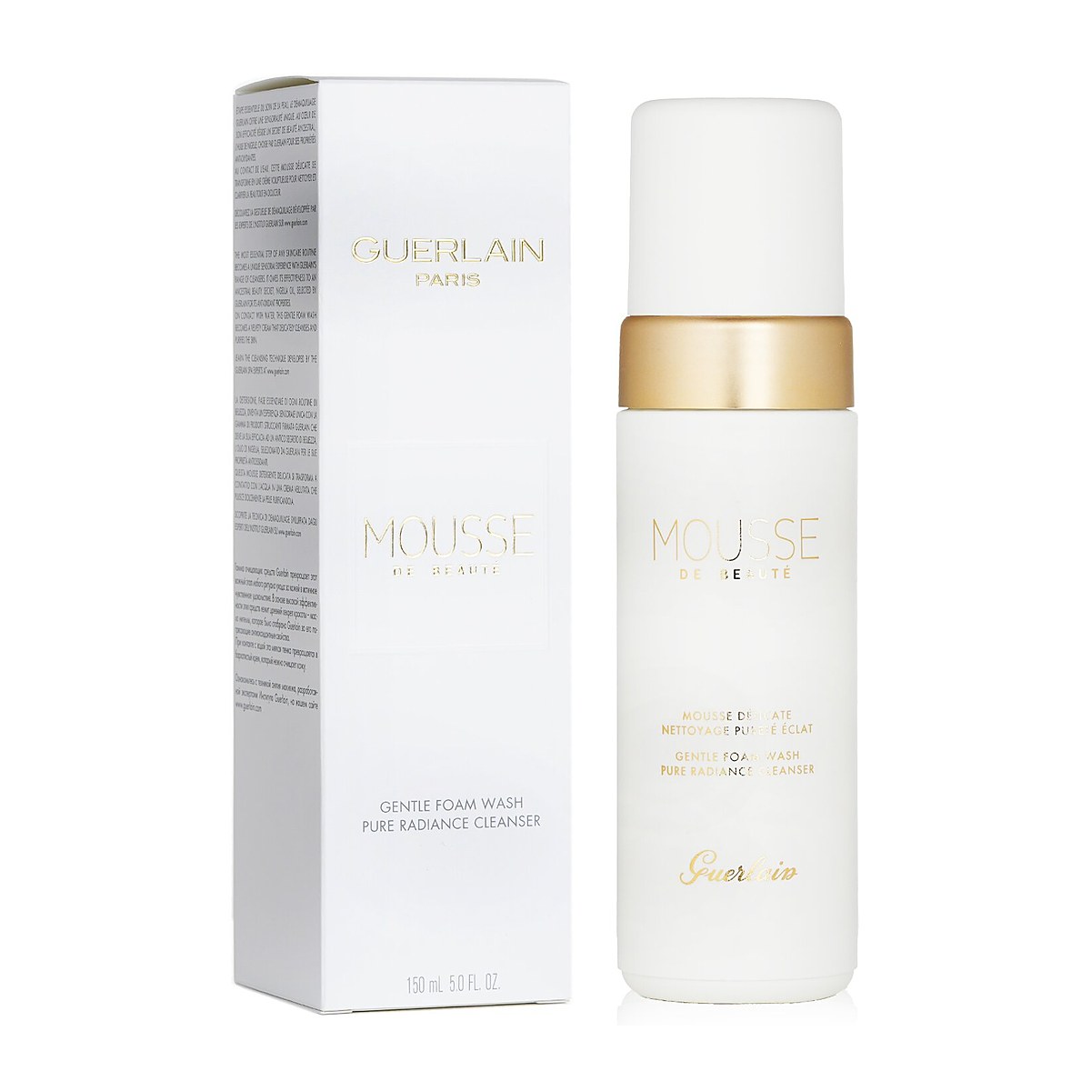 Guerlain Pure Radiance čist&iacute;c&iacute; gel - Mousse De Beaute Gentle pěnov&yacute; čist&iacute;c&iacute; př&iacute;pravek 150ml/5oz