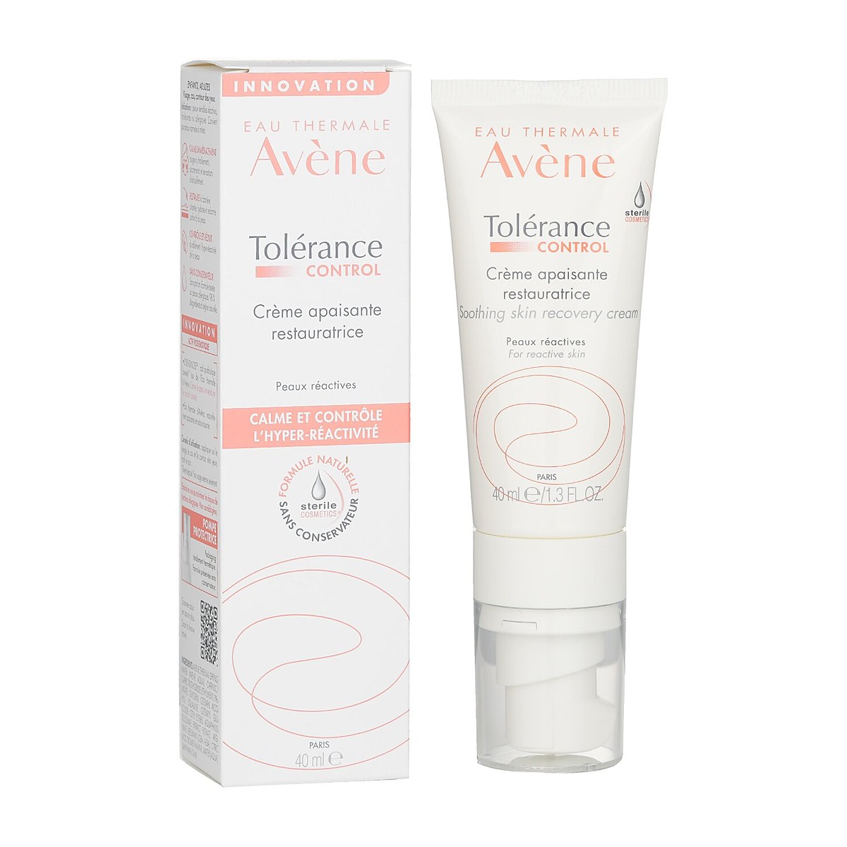Avene Tolerance CONTROL Soothing Skin Recovery Cream - For Reactive Skin 40ml/1.3oz