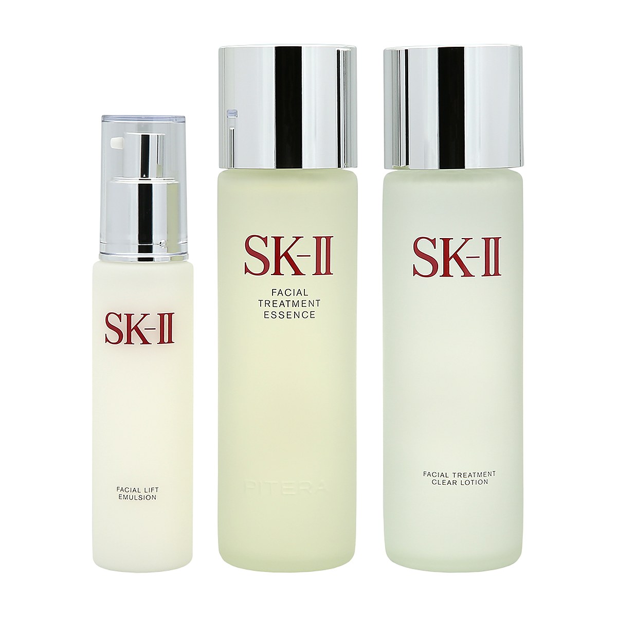 SK-II Bộ 3 m&oacute;n dưỡng ẩm Pitera Deluxe: Facial Treatment Essence 230ml + Facial Lift Emulsion 100g + Facial Treatment Clear Lotion 230ml 3pcs
