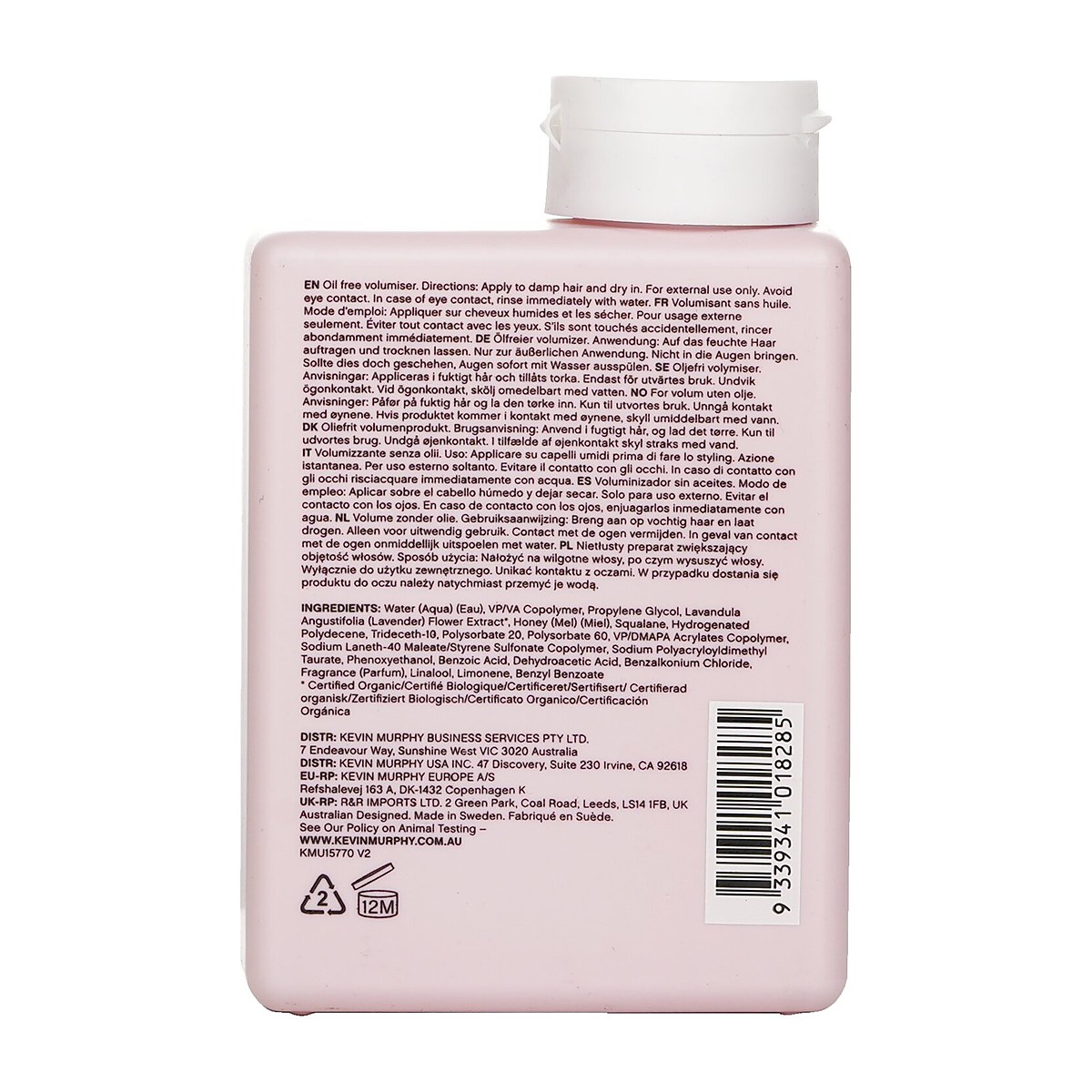 Kevin.Murphy Anti.Gravity Oil Free Volumiser (For Bigger, Thicker Hair) 150ml/5.1oz