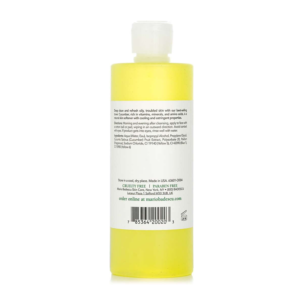 Mario Badescu Dưa Leo Đặc Biệt 472ml/16oz