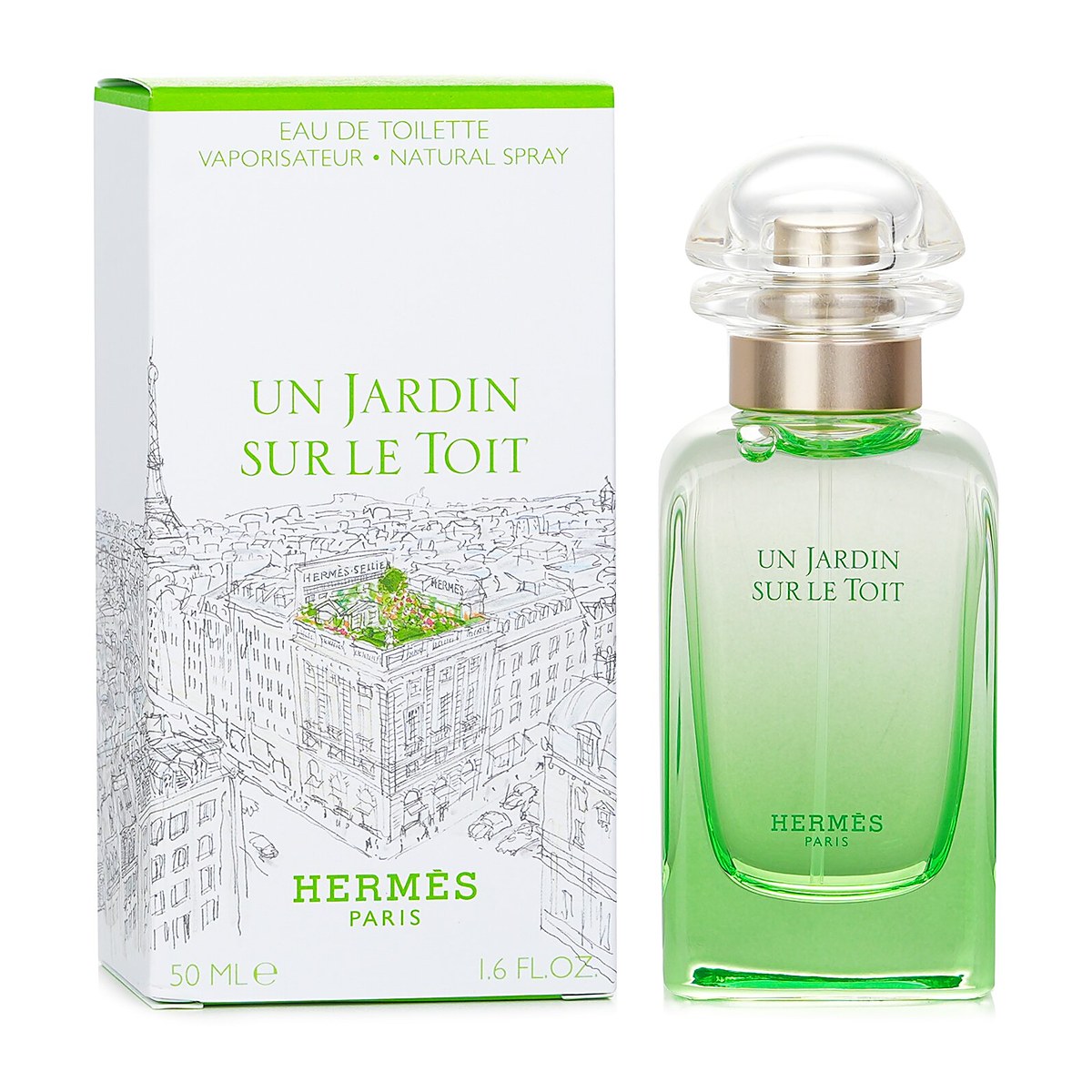 Hermes Un Jardin Sur Le Toit Apă de Toaletă Spray 50ml/1.6oz