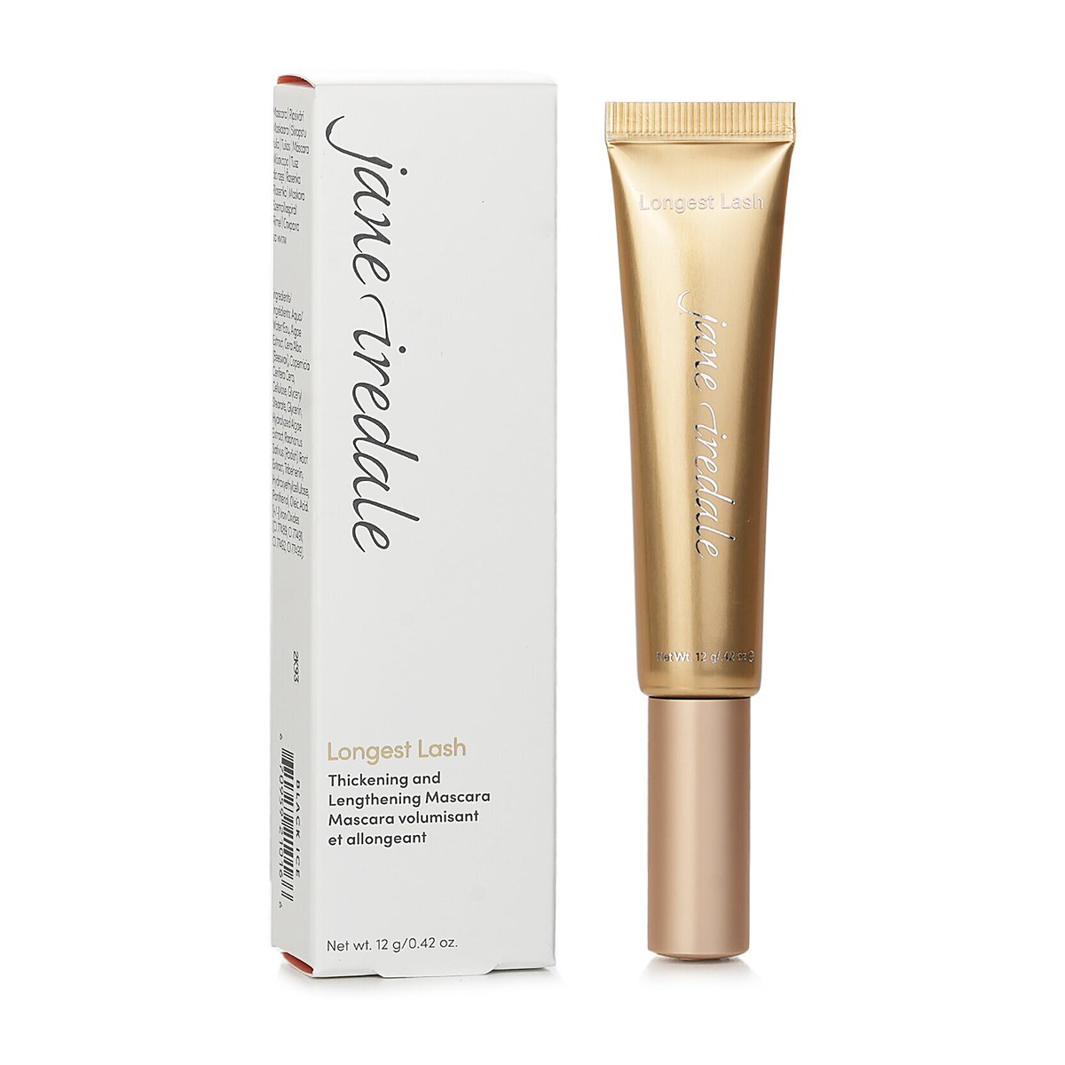 Jane Iredale ロンゲストラッシュマスカラ Black Ice 12g/0.42oz