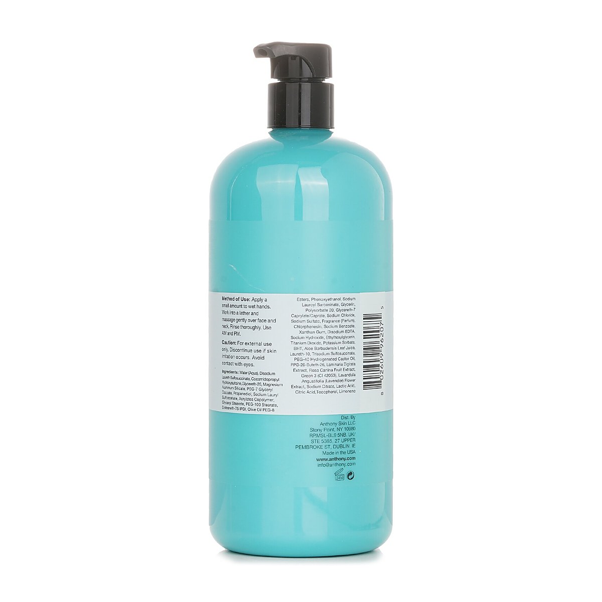 Anthony Logistics For Men Algae Facial Cleanser (Normal To Dry Or Sensitive Skin) 946ml/32oz