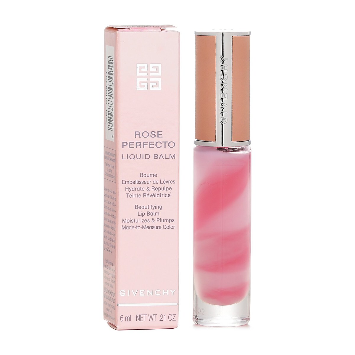 Givenchy Rose Perfecto Liquid Lip Balm 001 Pink Irresistible 6ml/0.21oz