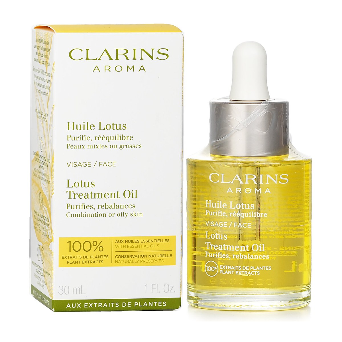 Clarins Face Treatment Oil - kasvo&ouml;ljy - Lotus 30ml/1oz
