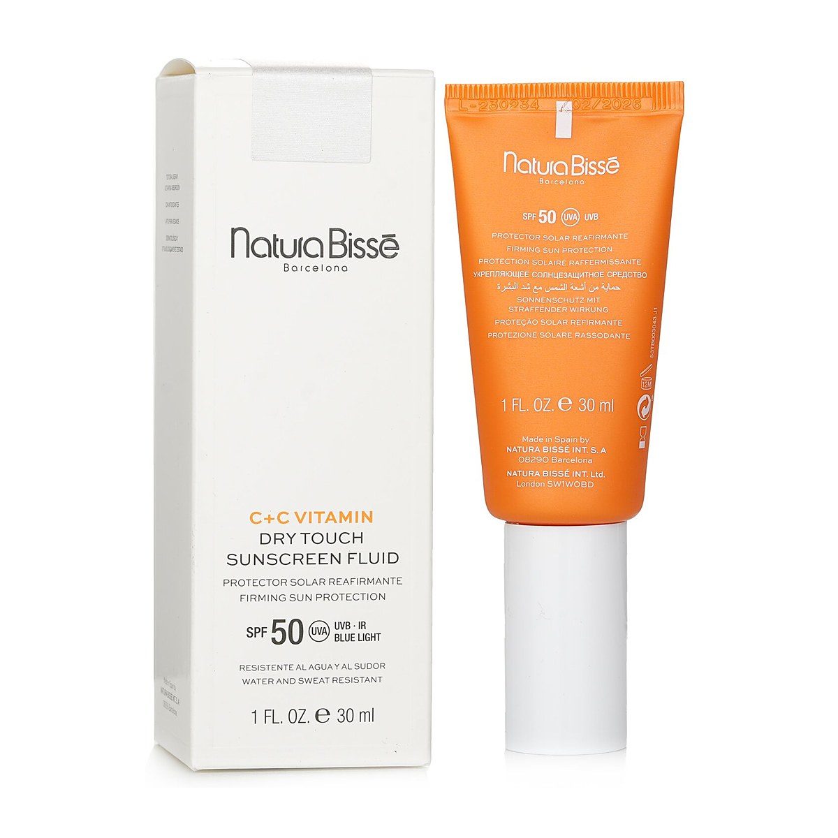 Natura Bisse C+C Vitamin Dry Touch Sunscreen Fluid Firming Sun Protection SPF 50 30ml/1oz