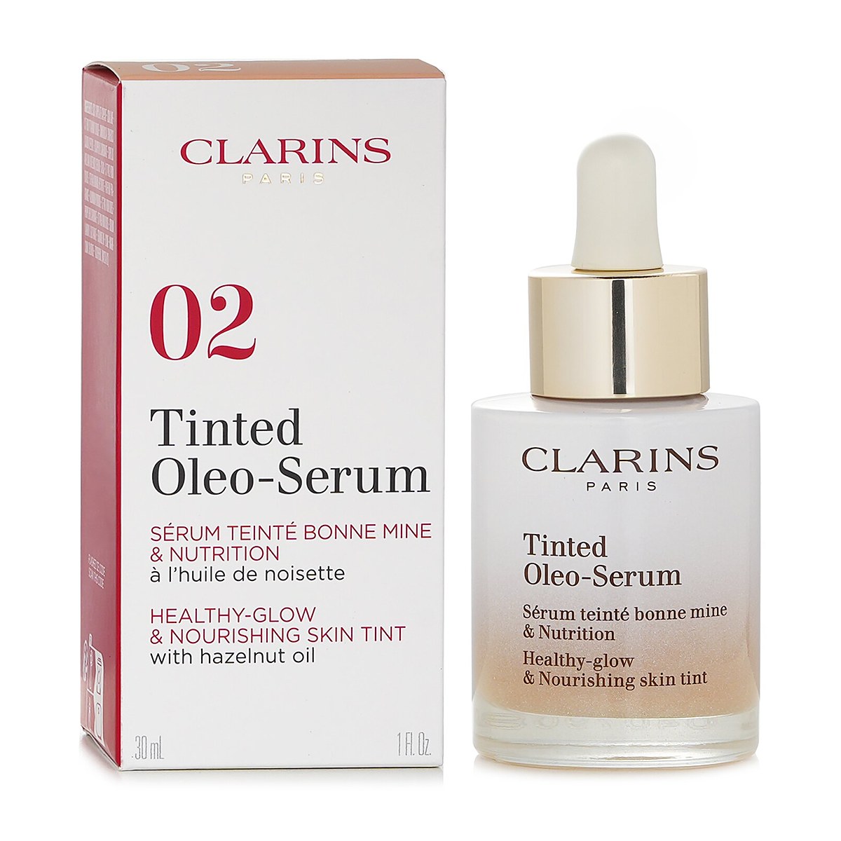 Clarins Tinted Oleo Serum Healthy Glow & Nourishing Tint Liquid Foundation 30ml/1oz