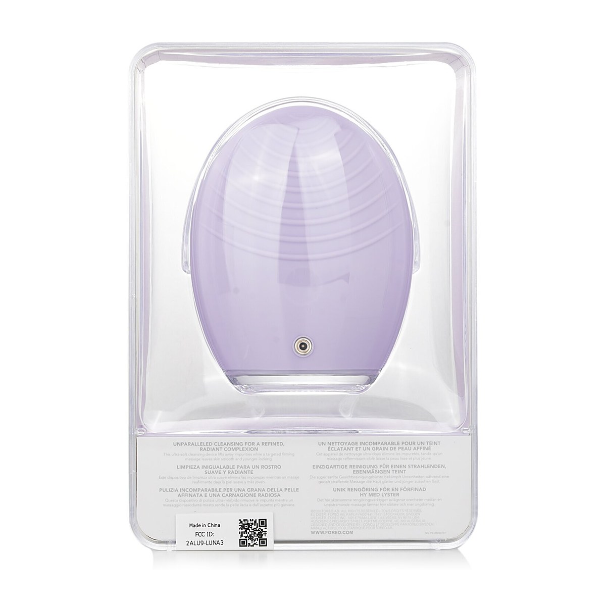 FOREO Luna 3 Smart Facial Cleansing & Firming Massager (Sensitive Skin) 1pcs