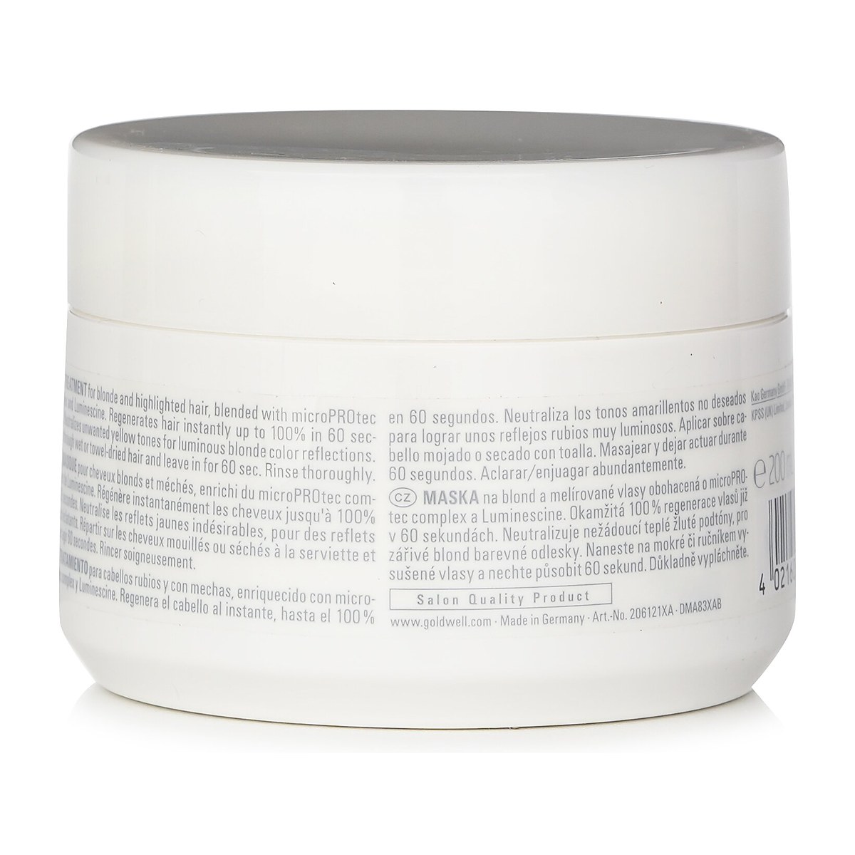 Goldwell Dual Senses Blondes & Highlights 60SEC Treatment (Luminosity For Blonde Hair) 200ml/6.8oz
