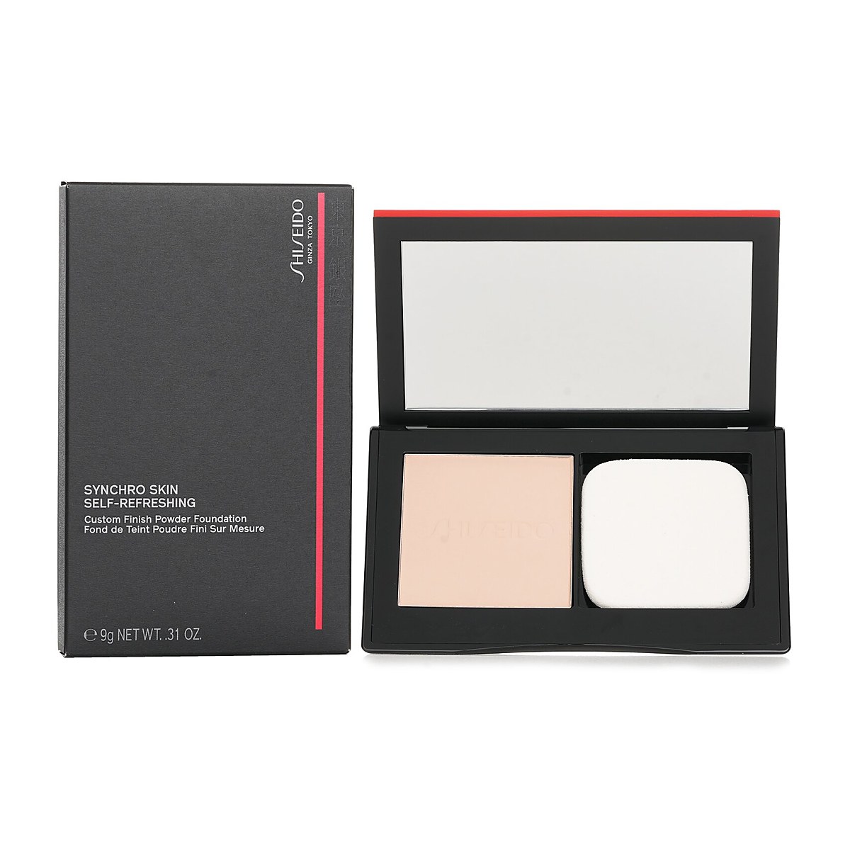 Shiseido Synchro Skin Self Refreshing Custom Finish Powder Foundation 110 Alabaster 9g/0.31oz