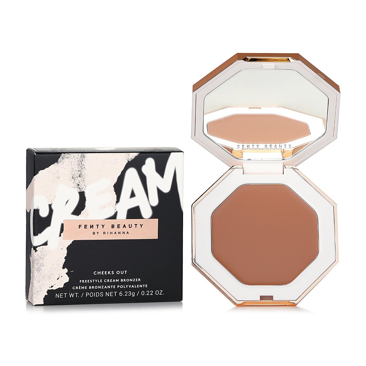Fenty Beauty by Rihanna Cheeks Out Freestyle Cream Bronzer 03 Macchiato (Light Medium With Warm Undertone) 6.23g/0.22oz