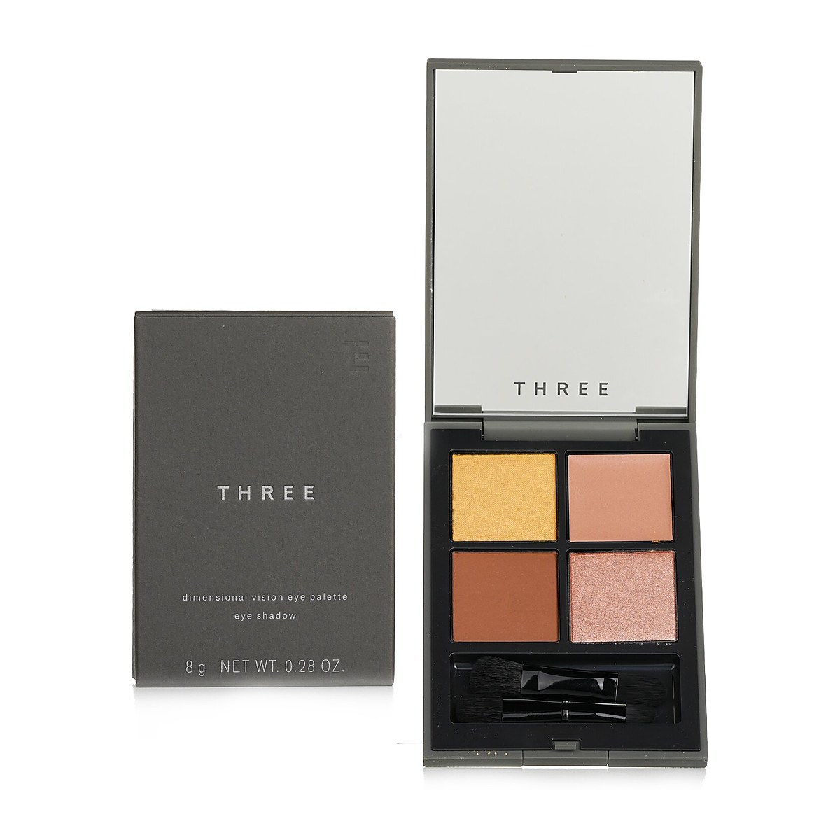 THREE Dimensional Vision Eye Palette (4x Eye Shadow) 06 (Reveal Your Beauty) 8g/0.28