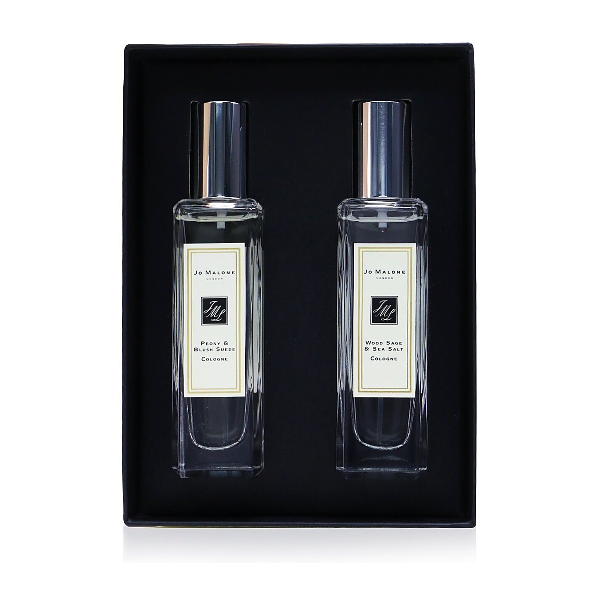 Jo Malone Peony & Blush Suede And Wood Sage & Sea Salt Cologne Duo Set 2x30ml/1oz