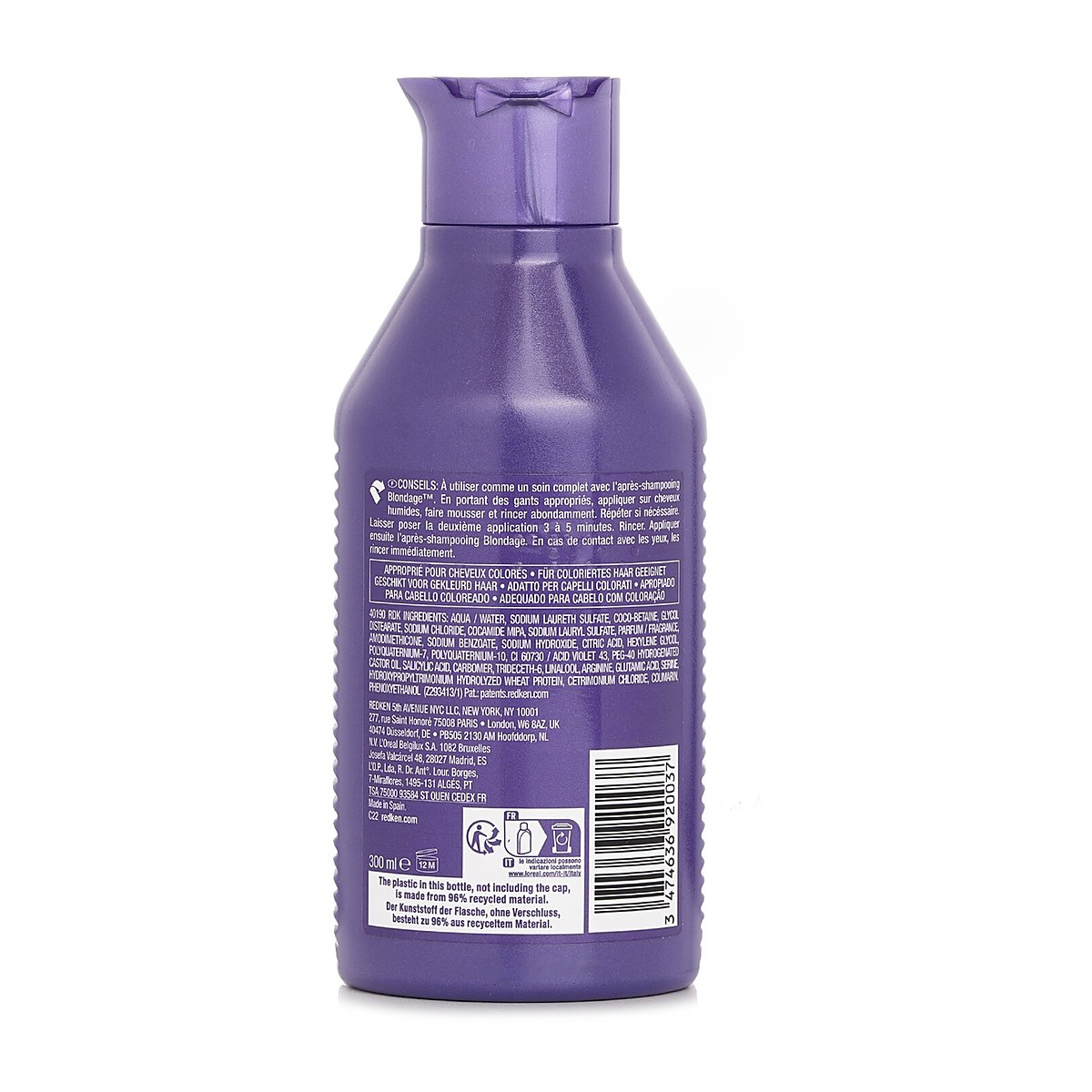 Redken Color Extend Blondage Violet Pigment Shampoo (For Blonde Hair) 300ml/10.1oz
