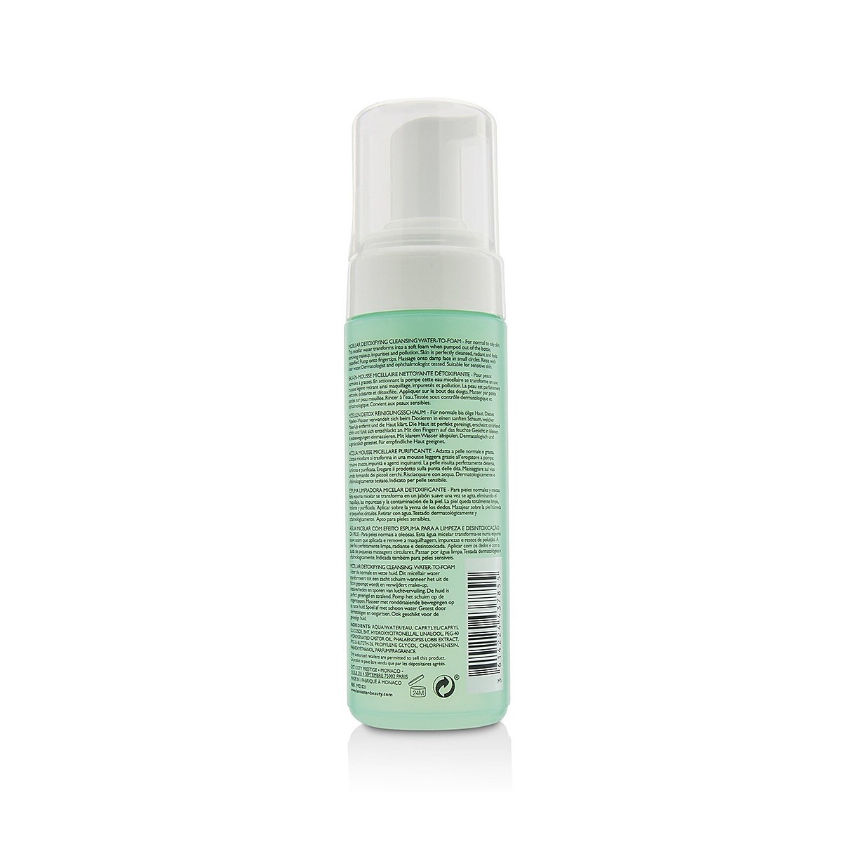 Lancaster Micellar Detoxifying Cleansing Water-to-Froam - &Kappa;&alpha;&nu;&omicron;&nu;&iota;&kappa;ό έ&omega;&sigmaf; &lambda;&iota;&pi;&alpha;&rho;ό &delta;έ&rho;&mu;&alpha;, &sigma;&upsilon;&mu;&pi;&epsilon;&rho;&iota;&lambda;&alpha;&mu;&beta;&alpha;&nu;&omicron;&mu;έ&nu;&omicron;&upsilon; &tau;&omicron;&upsilon; &epsilon;&upsilon;&alpha;ί&sigma;&theta;&eta;&tau;&omicron;&upsilon; &delta;έ&rho;&mu;&alpha;&tau;&omicron;&sigmaf; 150ml/5oz