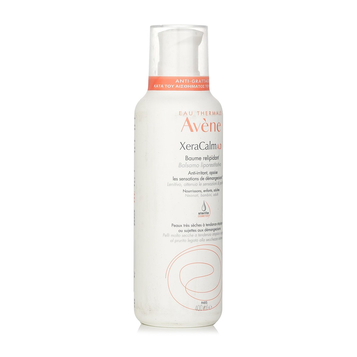 Avene XeraCalm A.D Lipid-Replenishing Balm - For Very Dry Skin Prone to Atopic Dermatitis or Itching(Random Packing) 400ml/13.5oz