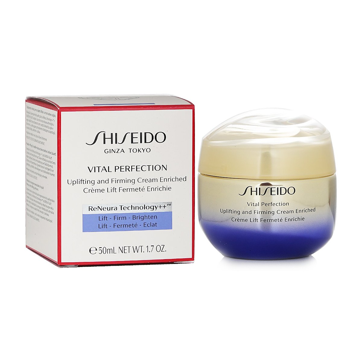 Shiseido 바이탈 퍼팩션 업리프팅 앤 퍼밍 크림 인리치드 50ml/1.7oz