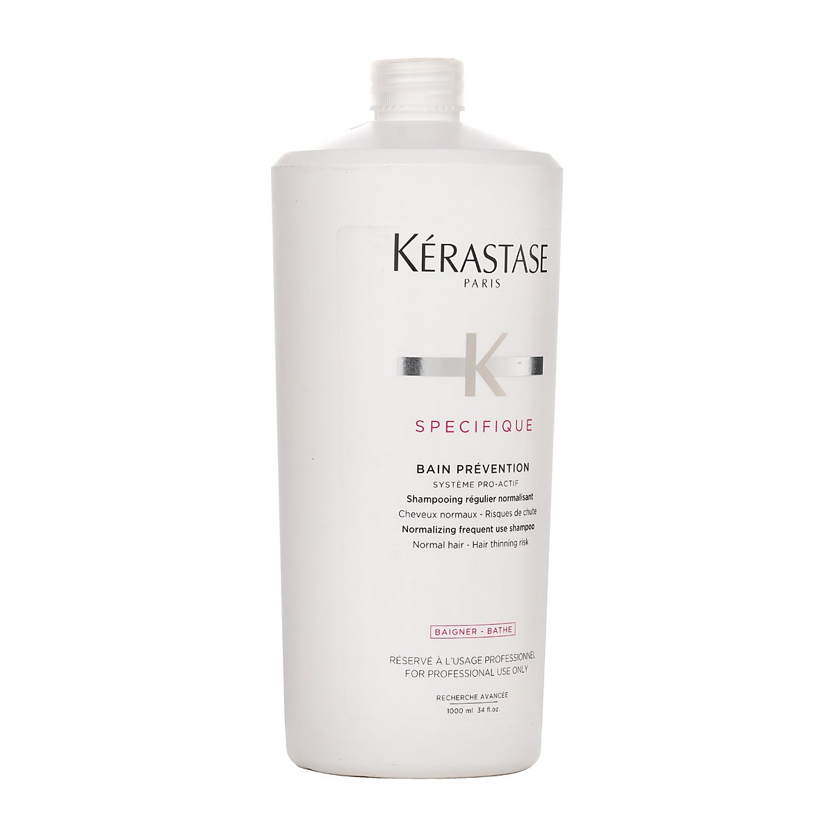 Kerastase 스페시피크 뱅 프리벤션 노말라이징 프리퀀트 유스 샴푸 (일반 모발) 1000ml/34oz