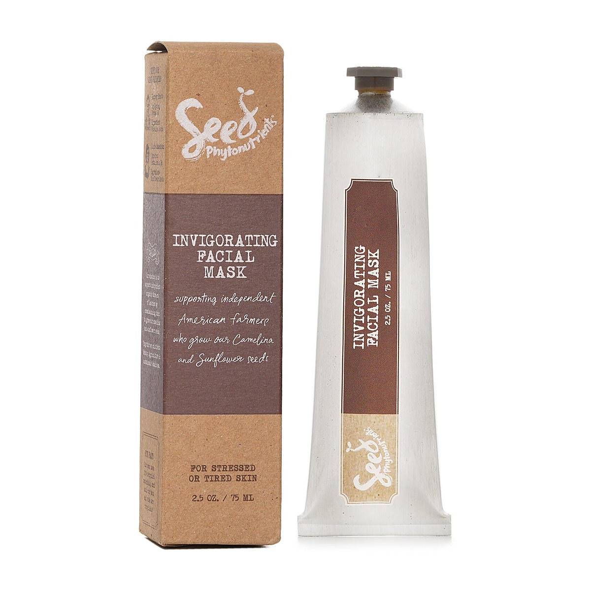 Seed Phytonutrients Invigorating Facial Mask (For stresset/sliten hud) 75ml/2.5oz