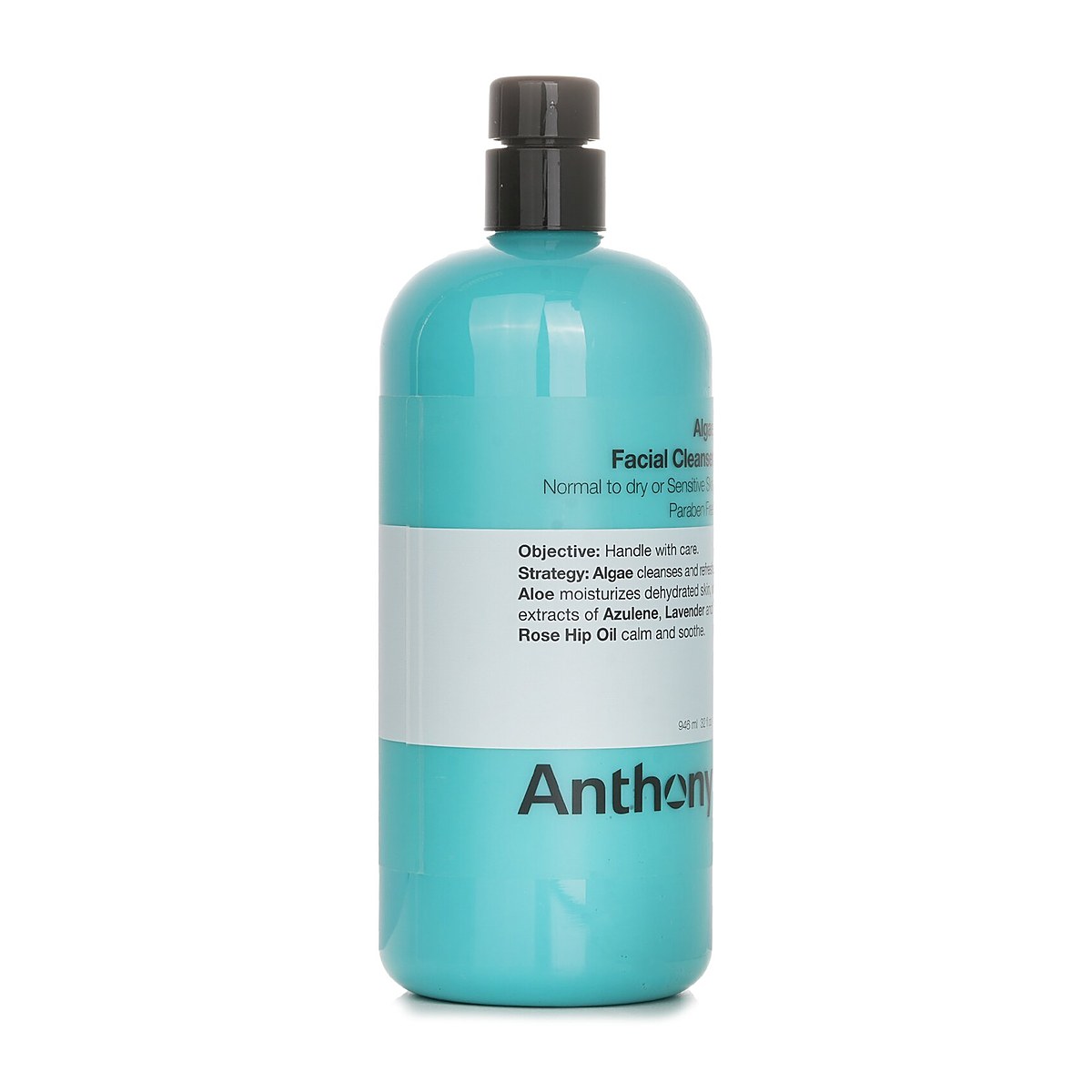 Anthony Logistics For Men Algae Facial Cleanser (Normal To Dry Or Sensitive Skin) 946ml/32oz