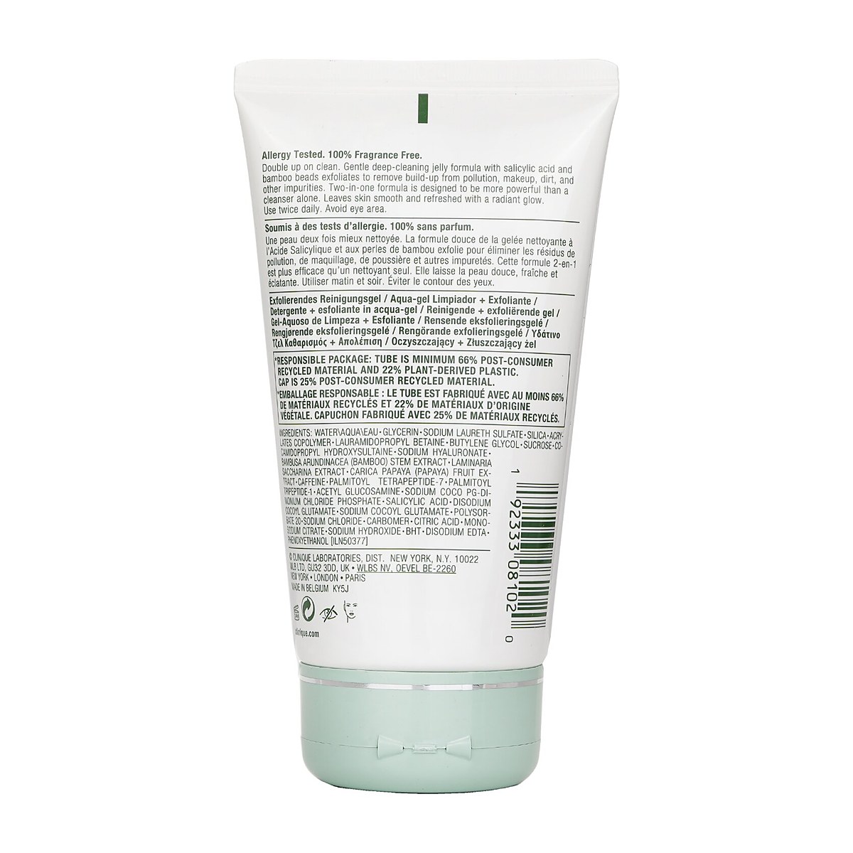Clinique Alt om Ren 2-i-1 Rensing + Peeling Gel&eacute; 150ml/5oz