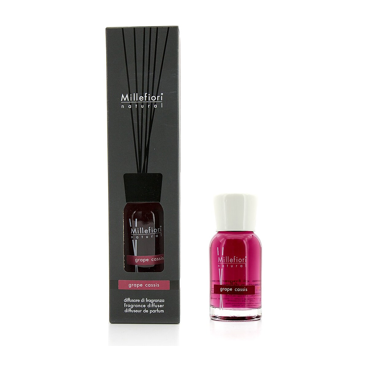 Millefiori Natural Fragrance Diffuser - Grape Cassis 100ml/3.38oz