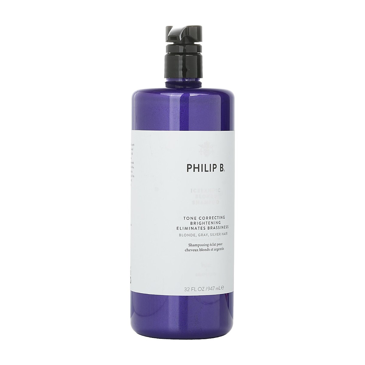 Philip B 冰岛金发亮色去黄洗发露 947ml/32oz