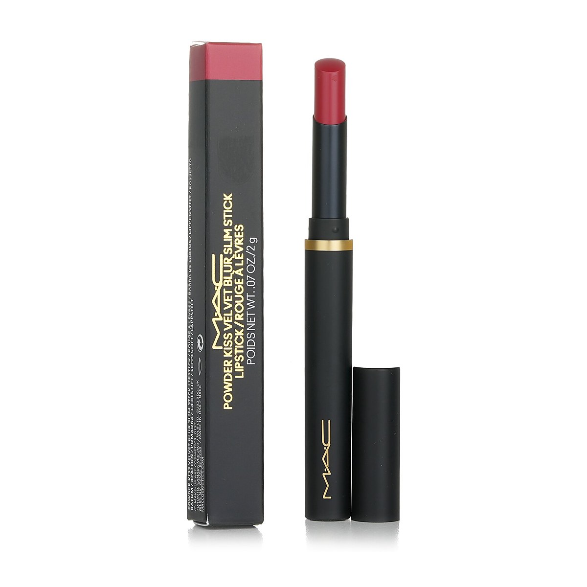 MAC Powder Kiss Velvet Blur Slim Lipstick 897 Stay Curious 2g/0.07oz