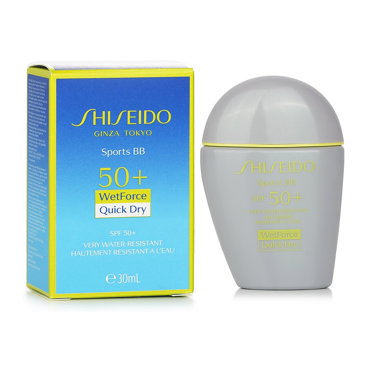 Shiseido Sports BB SPF 50+ Szybkoschnący i bardzo odporny na wodę Medium Dark 30ml/1oz