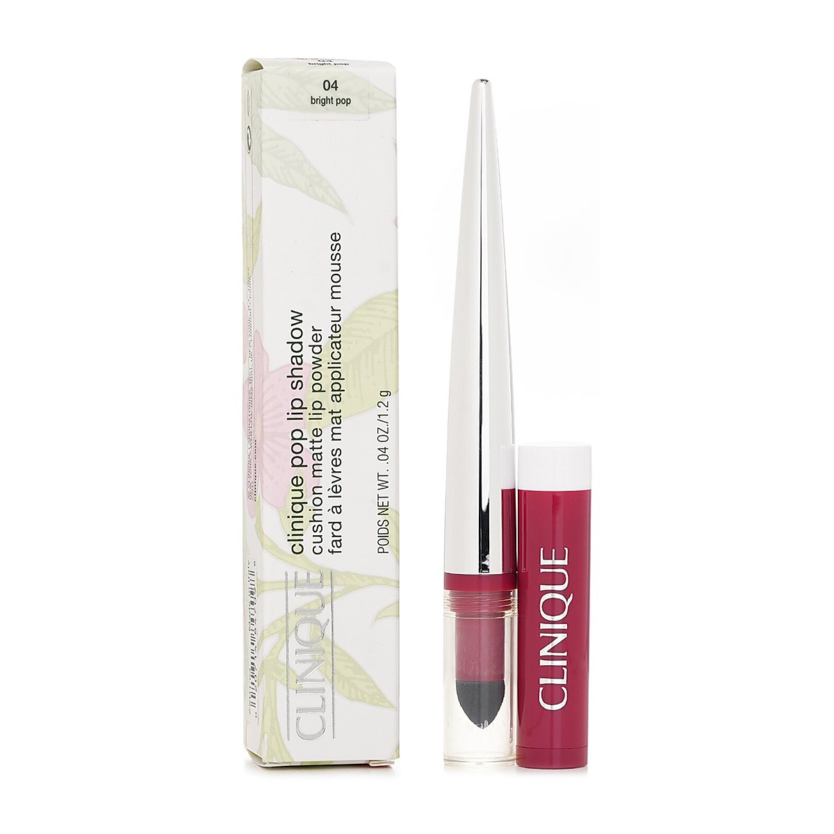 Clinique Pop Lip Shadow Cushion Matte Lip Powder 04 Bright Pop 1.2g/0.04oz