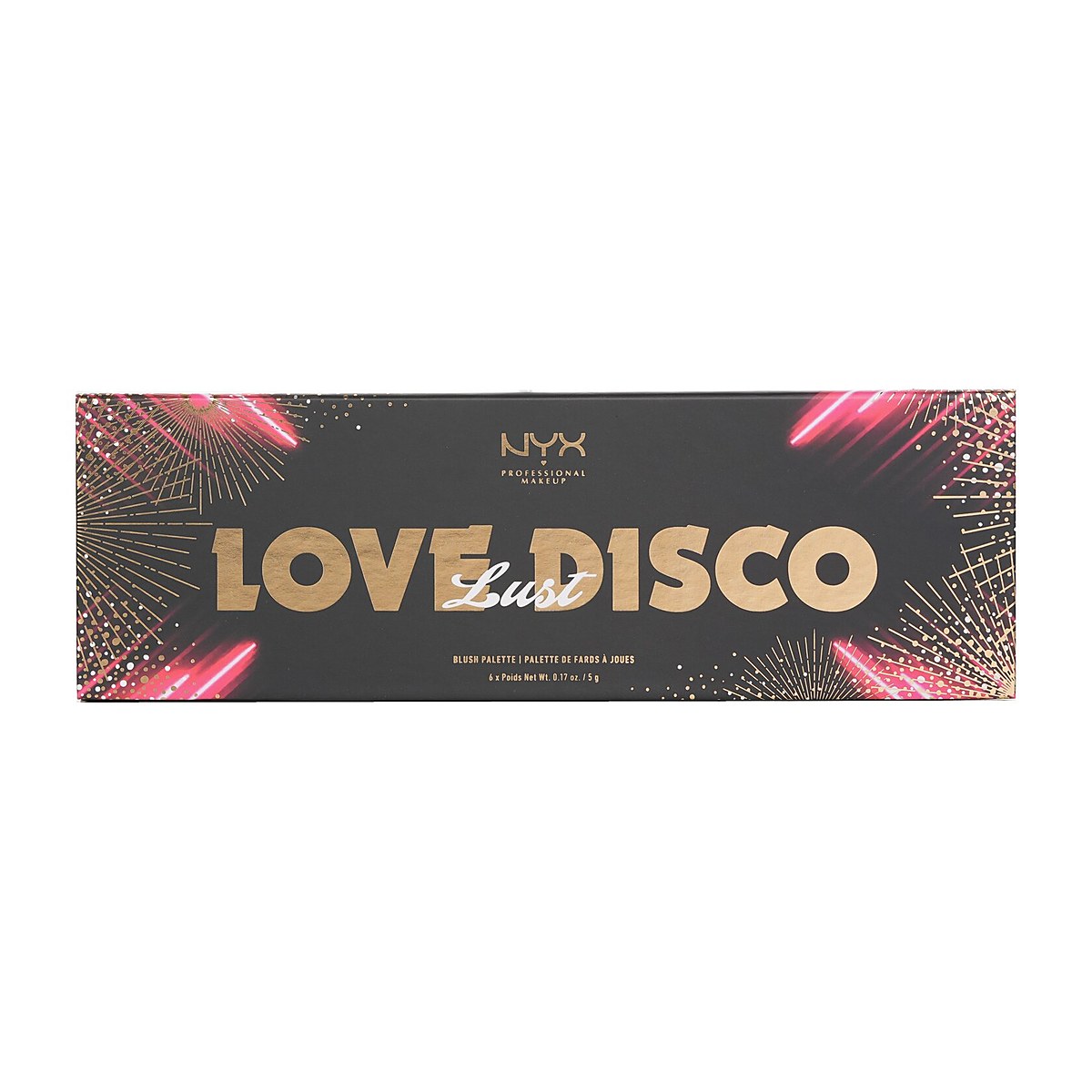 NYX Love Lust Disco Blush Palette (6x Blush) Vanity Loves Company 6x5g/0.17oz
